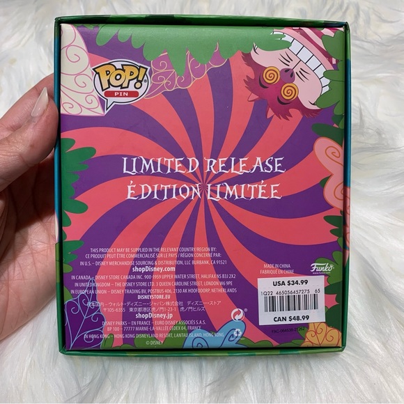 Disney Loungefly Mad Tea Party Pin Limited Release Funko Pop NEW Sliding Enamel - Picture 4 of 8